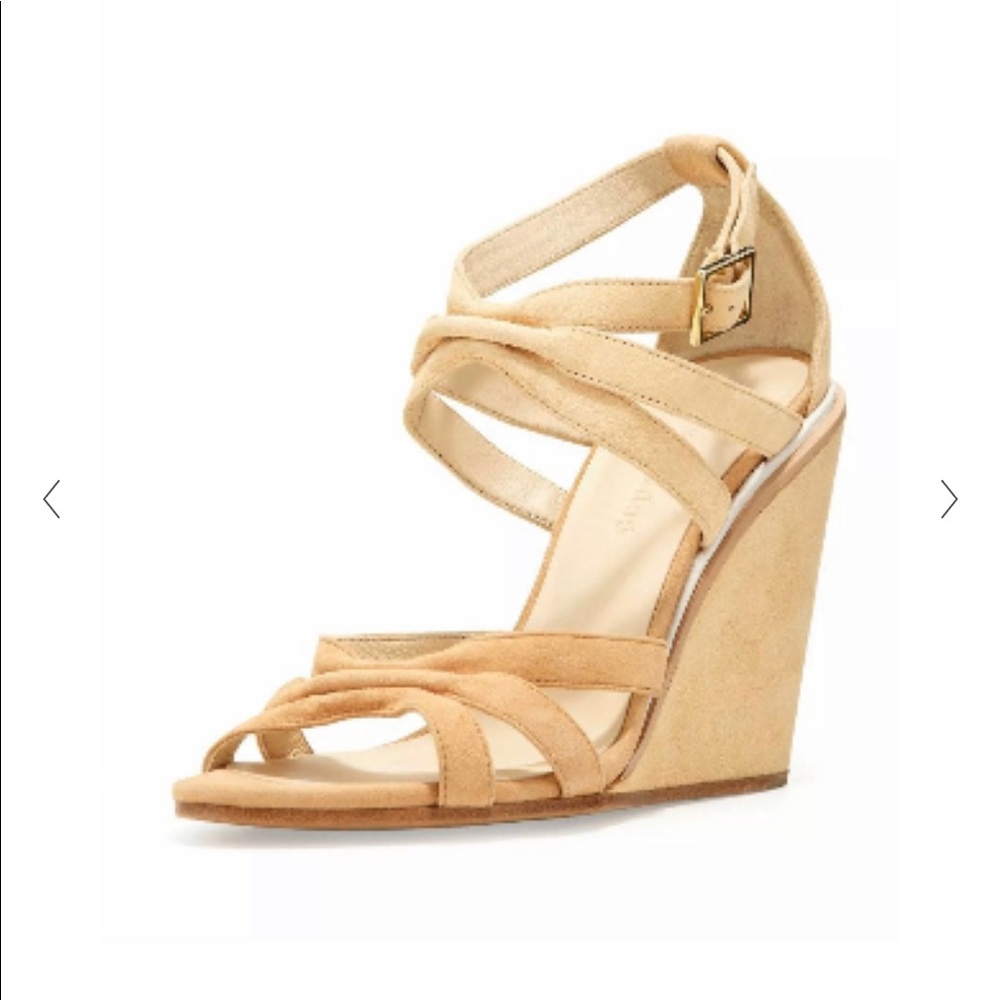 See by Chloe Suede Wedge Sandals